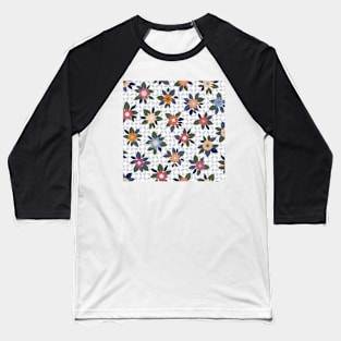 Garden of Violets Baseball T-Shirt